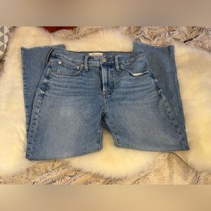 Madewell “the perfect vintage” Jean in Classic blue